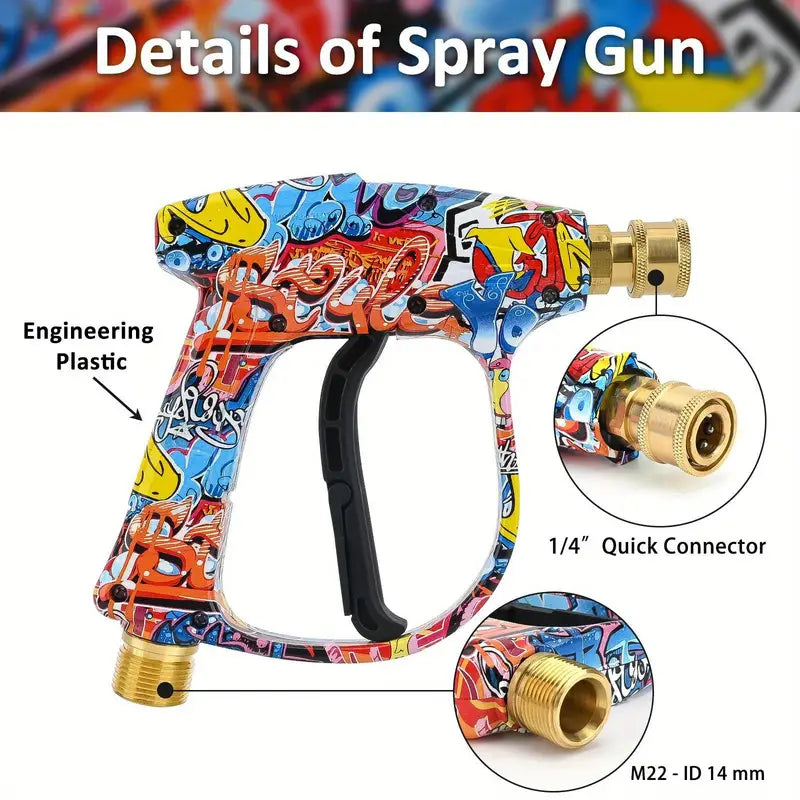 M22 Quick Connector Pressure Washer Gun – Complete Spray