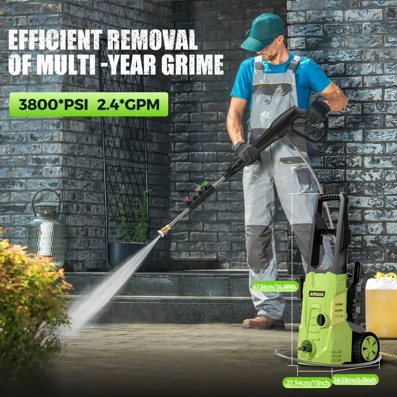 3800PSI Electric High Pressure Car Pressure Washer