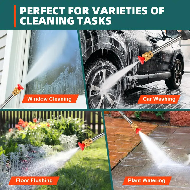 500PSI Cordless Pressure Washer Gun – Portable High-Pressure