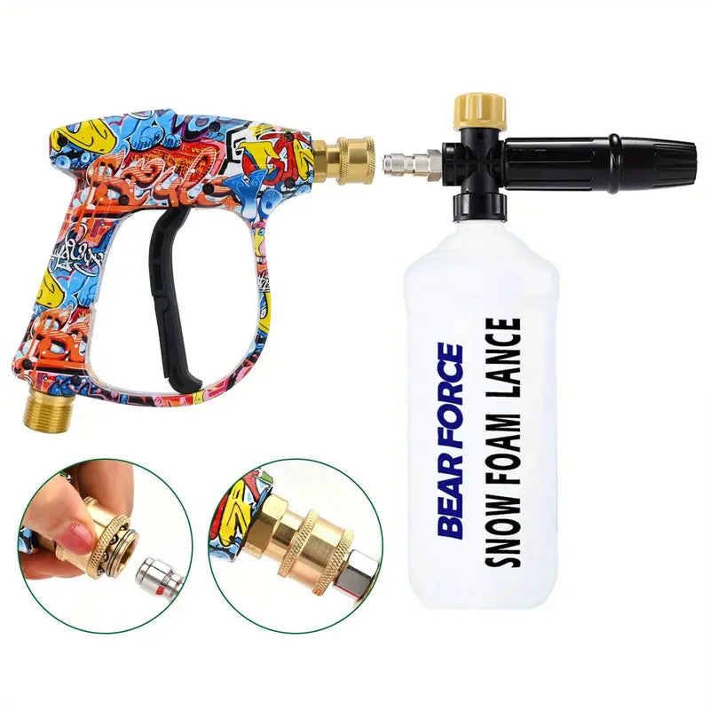 M22 Quick Connector Pressure Washer Gun – Complete Spray