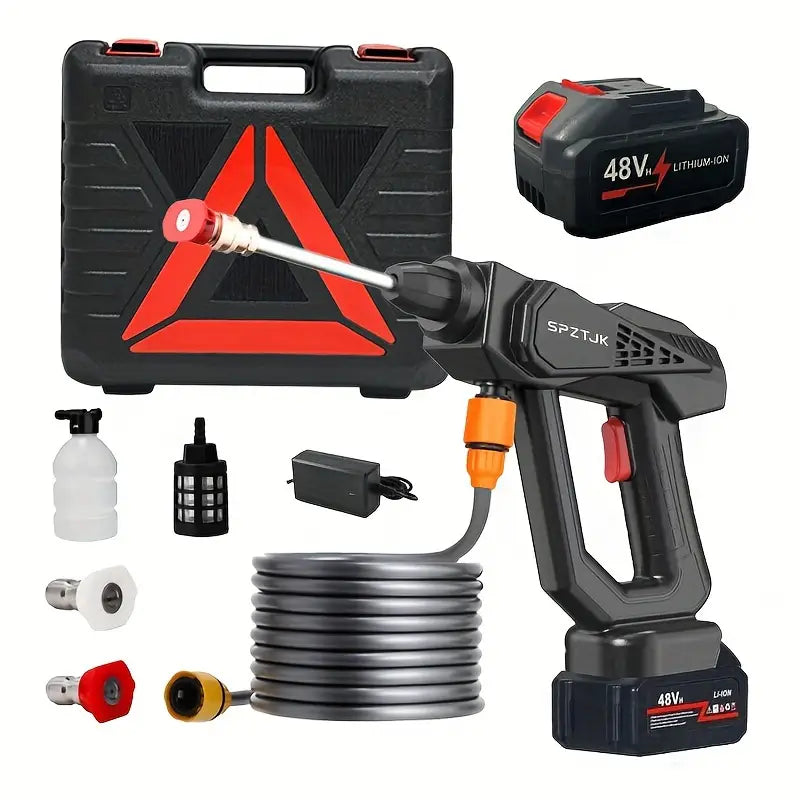 300W High-Pressure Washer Gun – Portable Cordless Cleaning